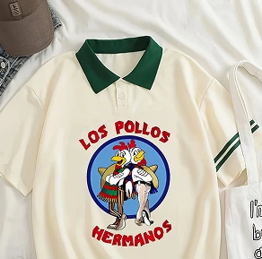 custom printed polo shirts with sharp graphics